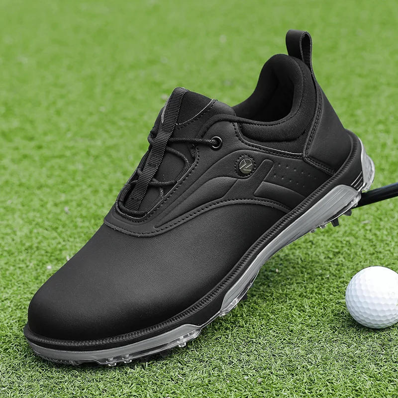 Professional Spikeless Golf Shoes Man Waterproof Ankle Supplies Golfing Shoes Women Non Slip Comfortable Walking Golf Sneaker - Image 3