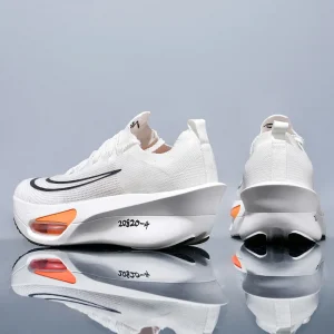 Casual Sneakers Air Cushion Running Shoes Jogging Marathon Men Sports Breathable Lightweight Comfortable Nonskid Leisure Sneaker