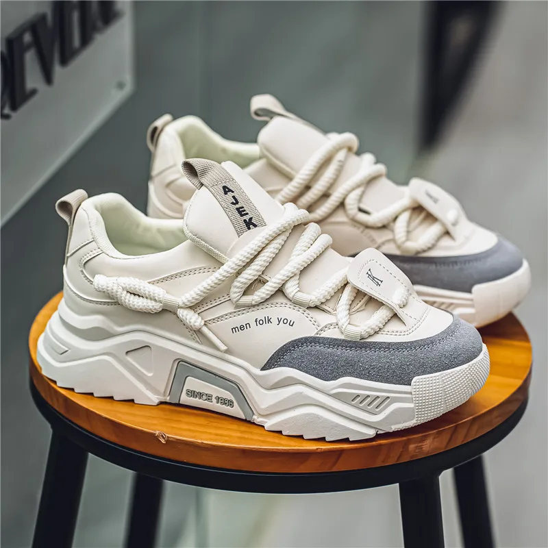 New Men's Casual Sneakers 2025 Spring Fashion Versatile Low-Top Skateboard Shoes for Men Suitable for Outdoor Sports - Image 6