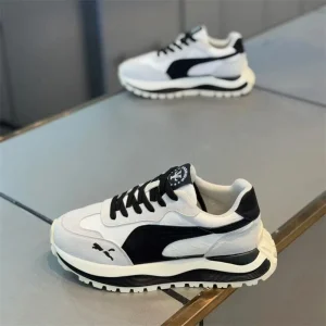 2025 Casual Shoes Men's Sports Sneakers Street Casual Platform Shoes Soft and Comfortable Non-slip Fashion Men's Shoes